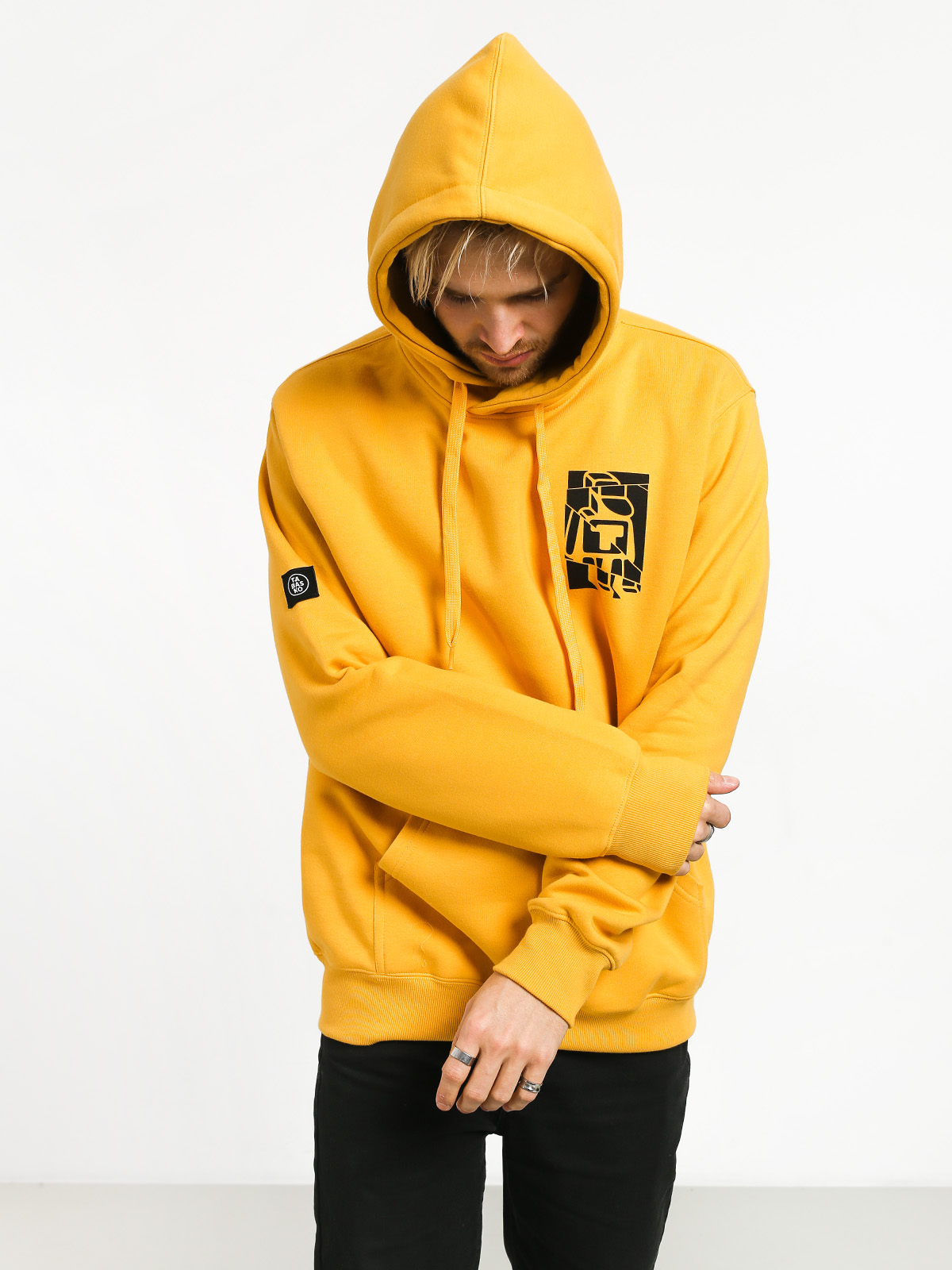 Bluza z kapturem Tabasko Broken HD (yellow)