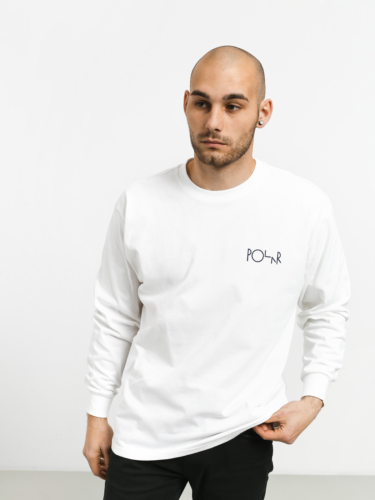 Longsleeve Polar Skate 69 Fill Logo (white)