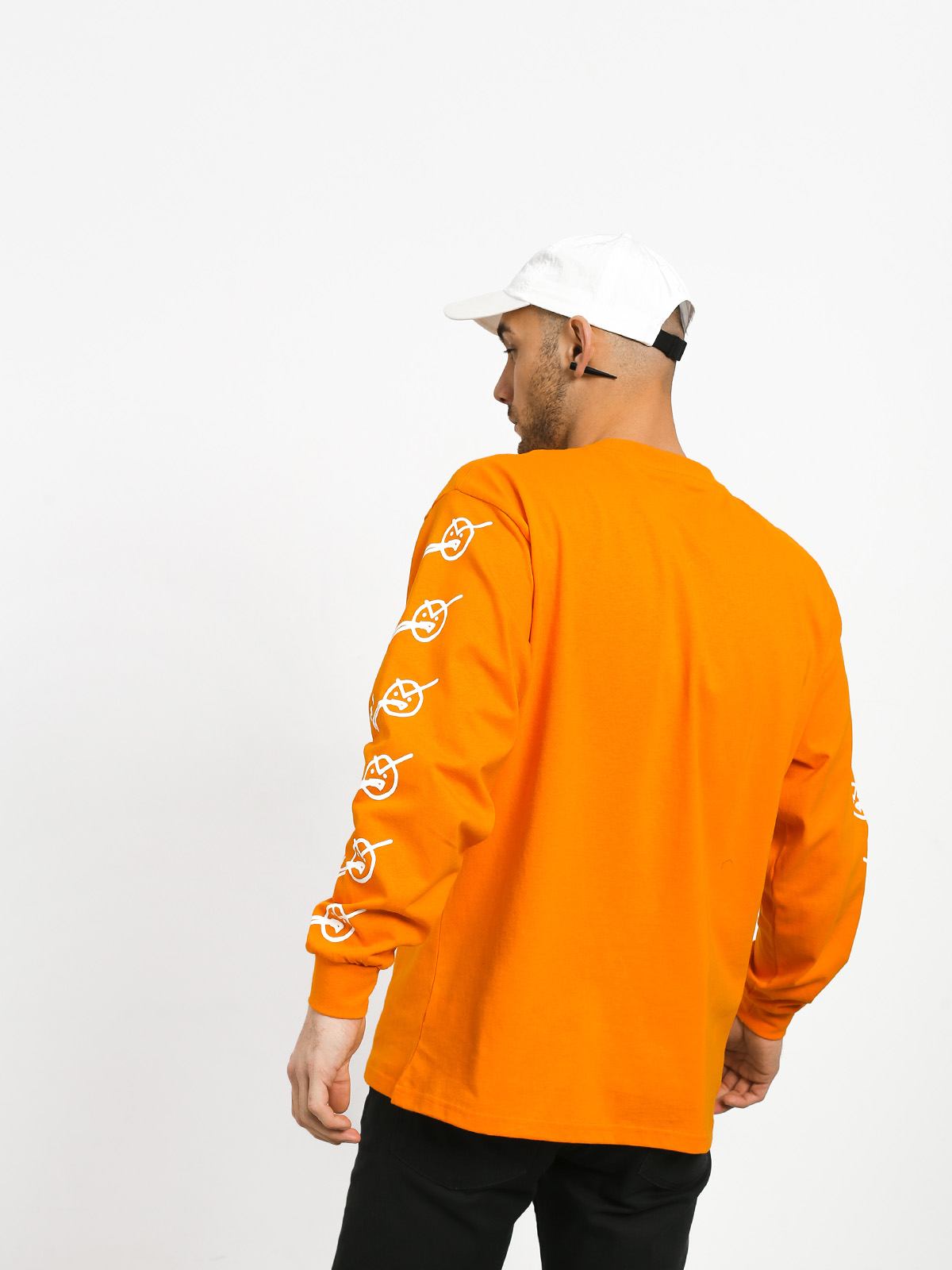 Longsleeve Polar Skate Angry Stoner (bright orange)