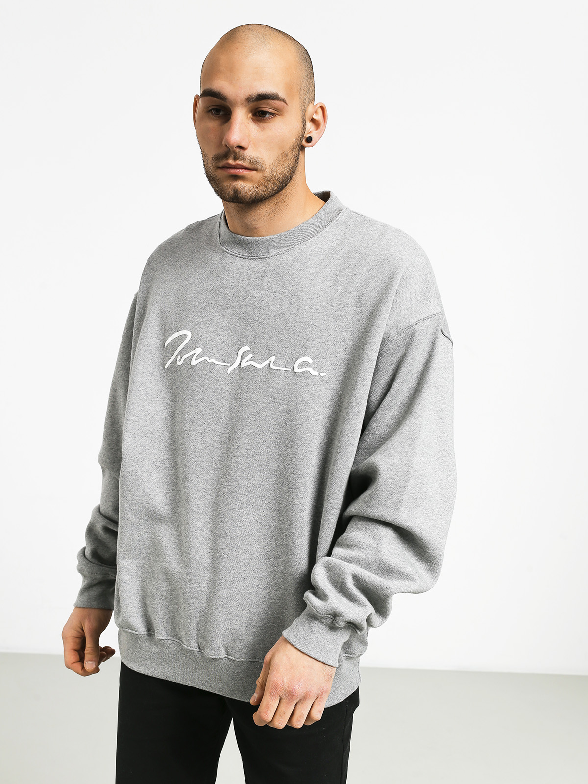 Bluza Polar Skate Signature Crewneck (heather grey)