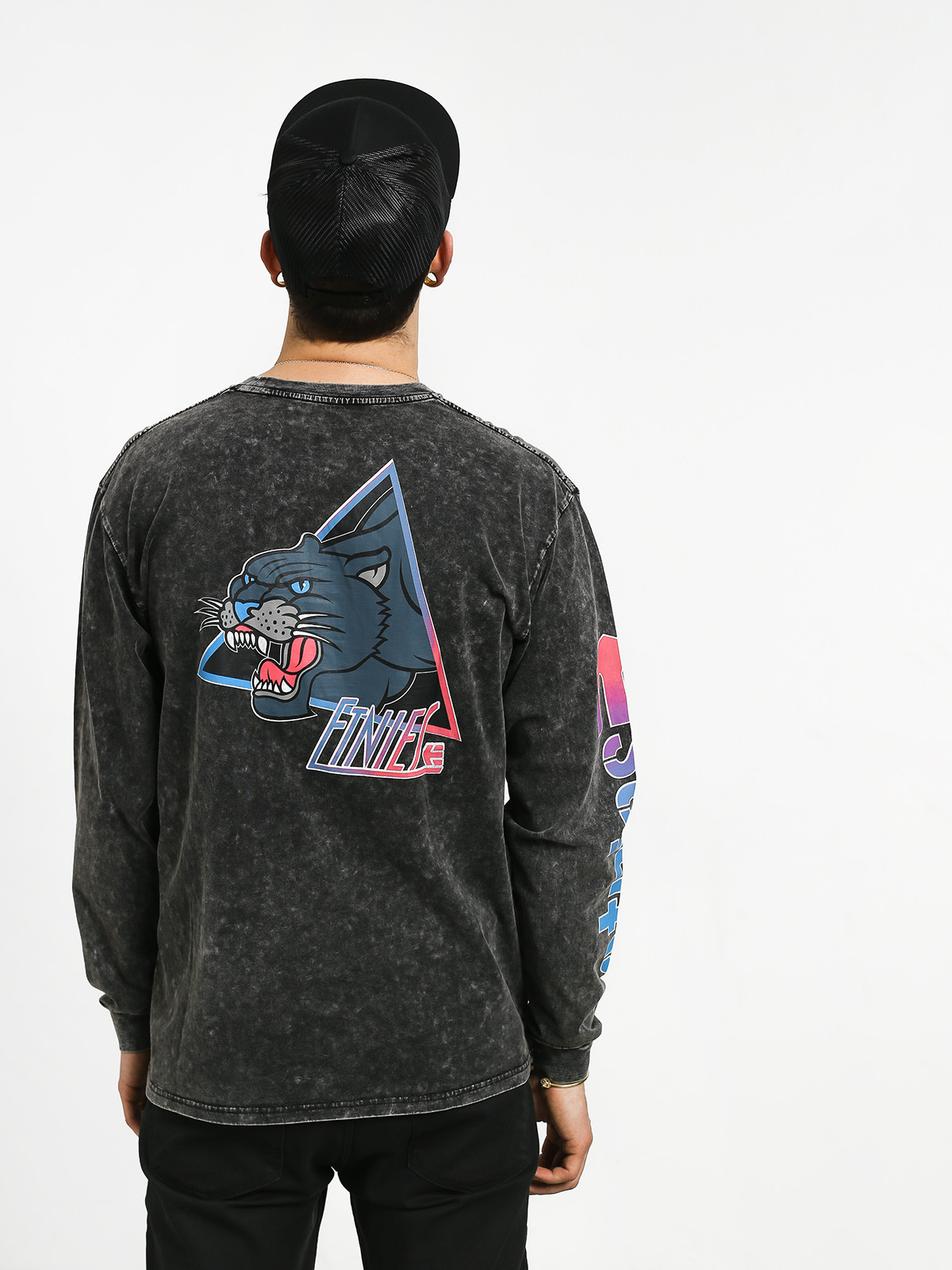 Longsleeve Etnies Retro (charcoal)