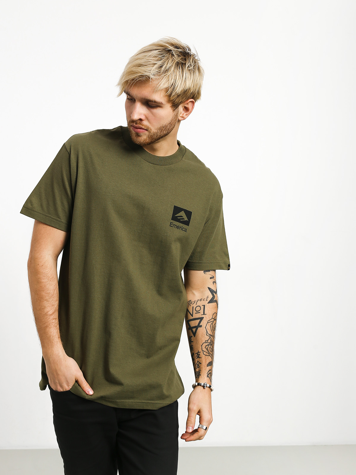 T-shirt Emerica Brand Combo (army)