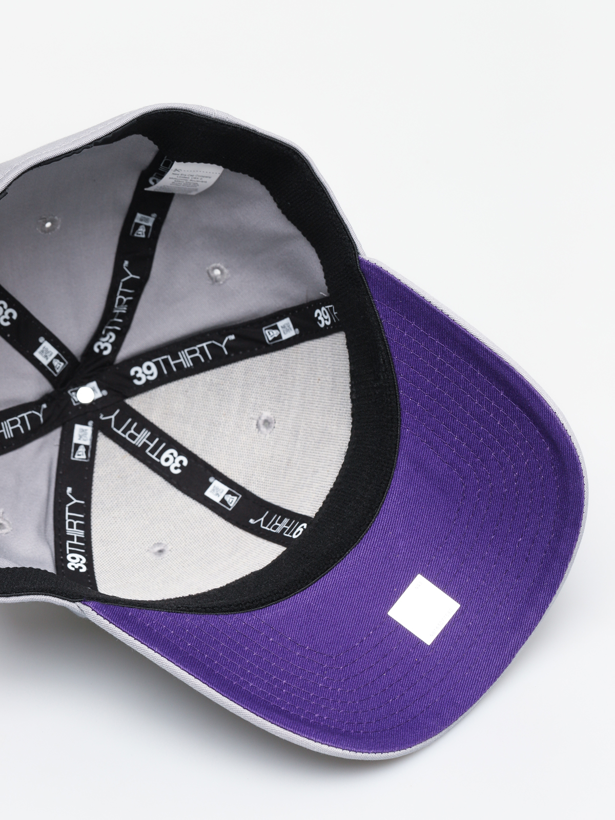 Czapka z daszkiem New Era 39Thirty Nba Team Los Angeles Lakers ZD (gray)