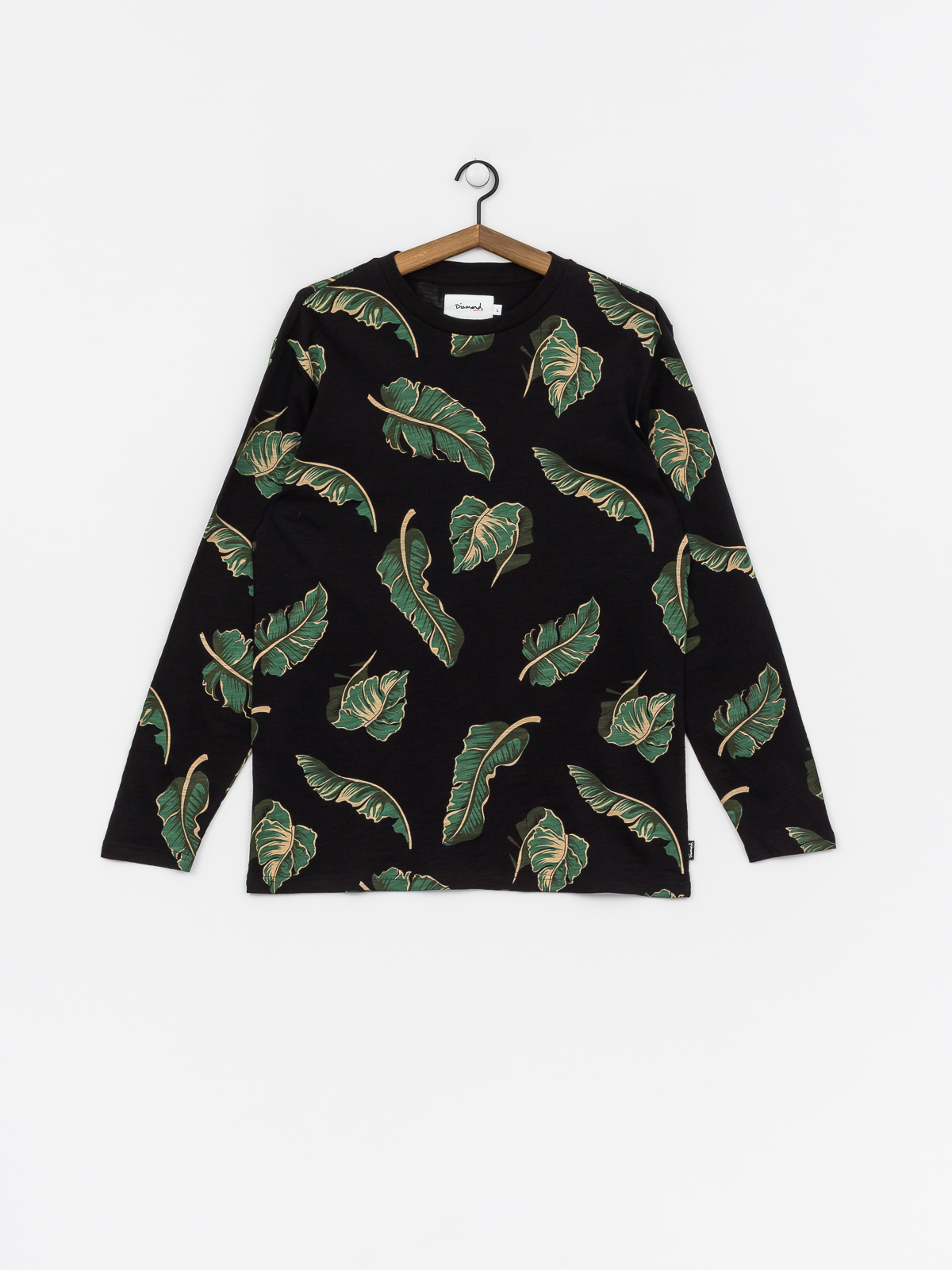 Longsleeve Diamond Supply Co. Tropical Paradise (black)