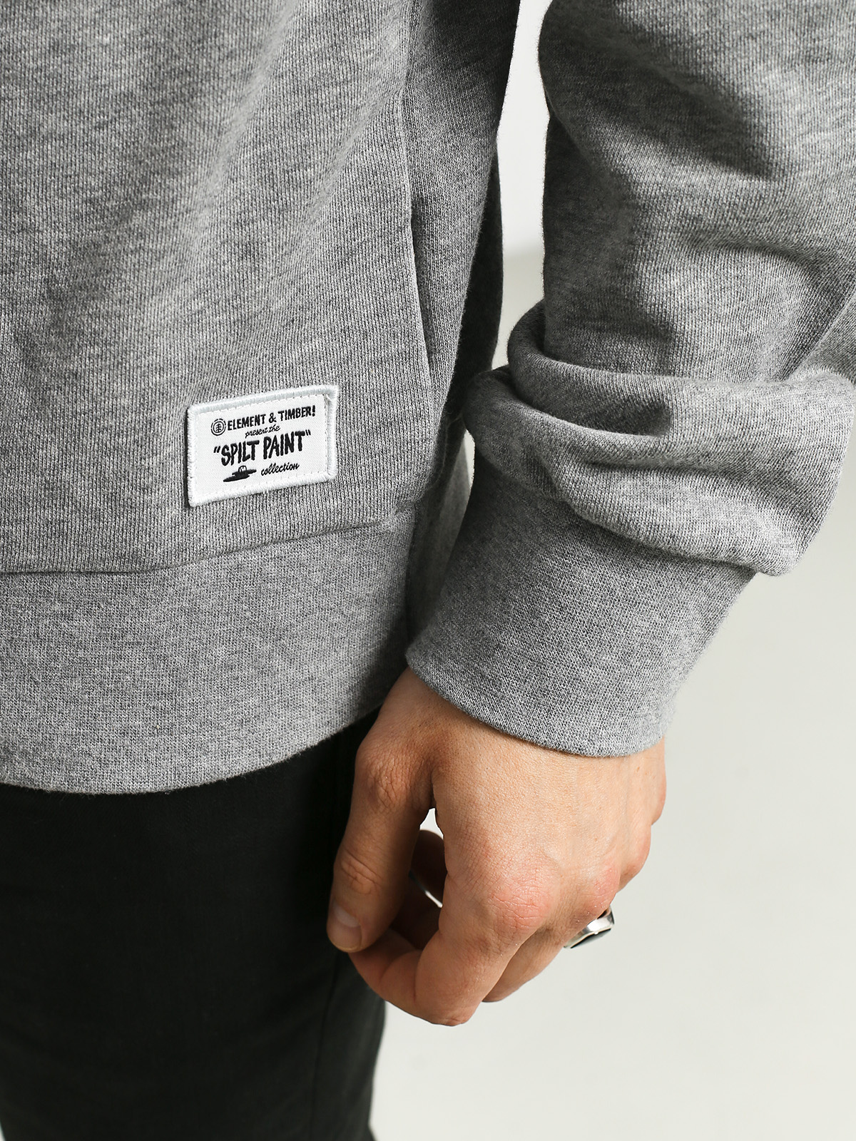 Bluza Element By Hand Crew (grey heather)