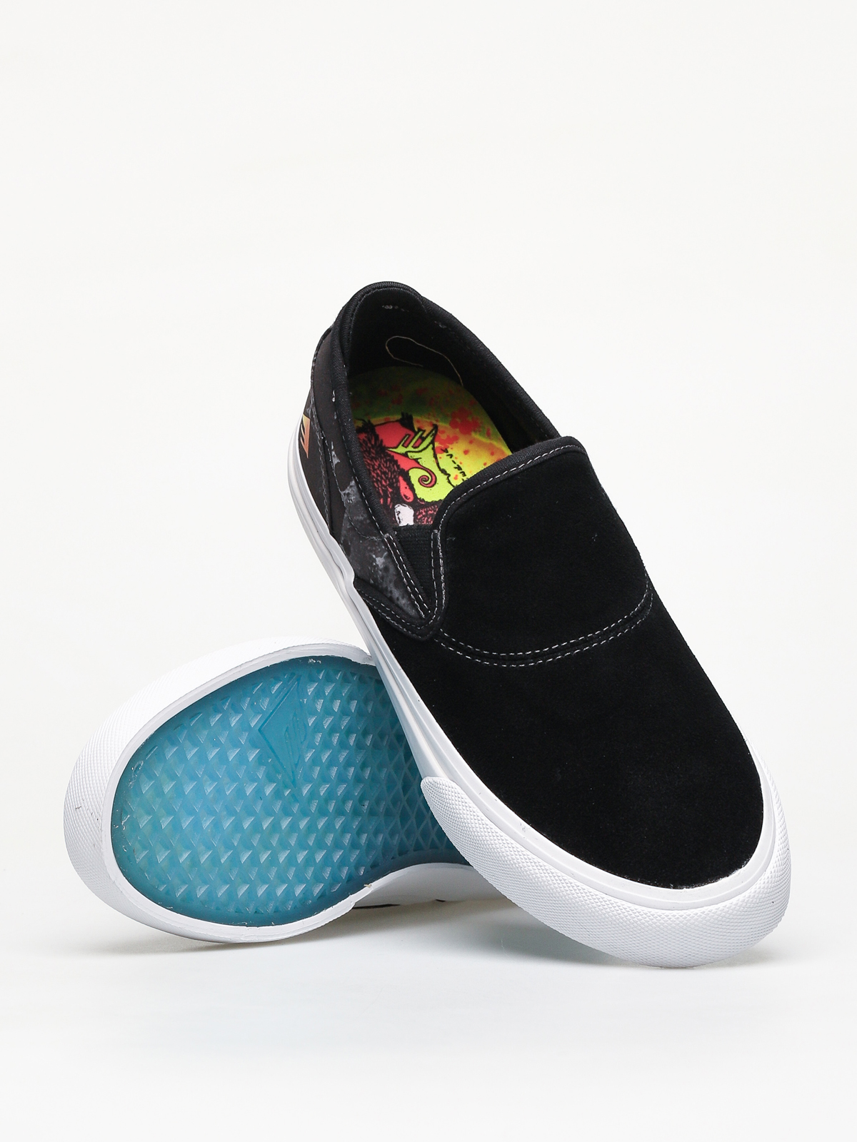 Buty Emerica Wino G6 Slip On X Psockadelic (black)