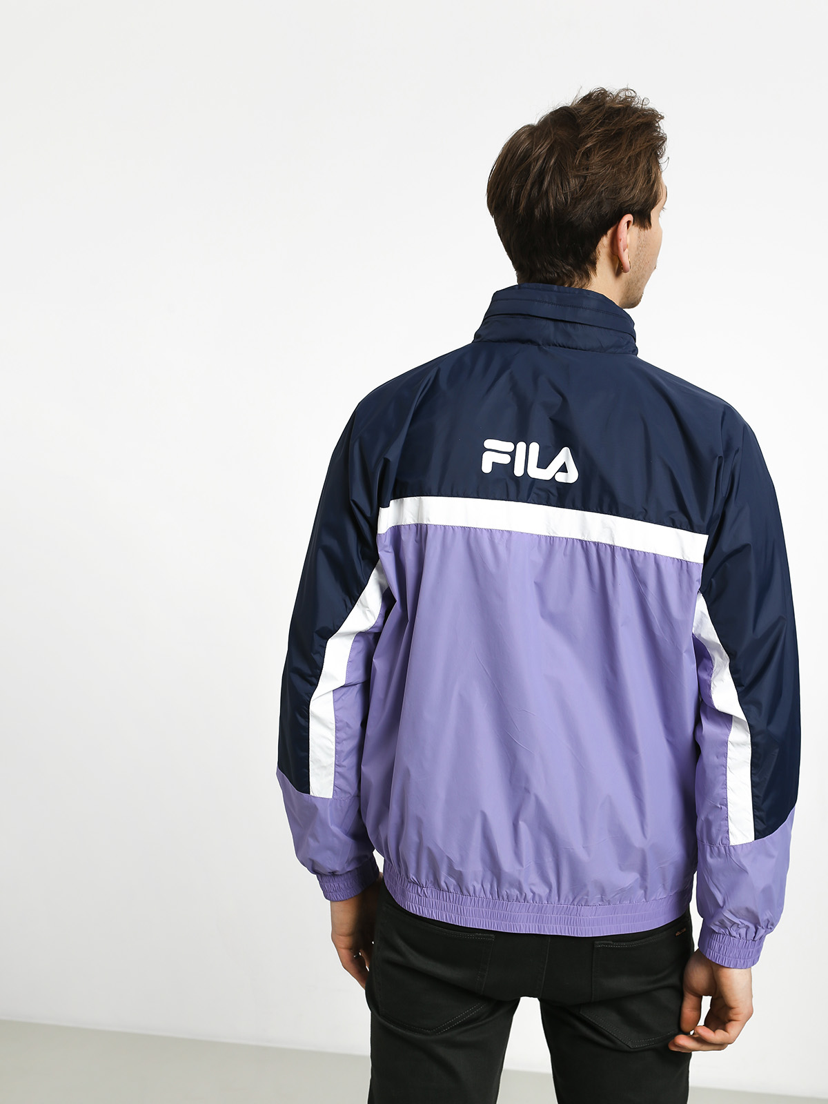 Kurtka Fila Dan (violet tulip/black iris/bright white)