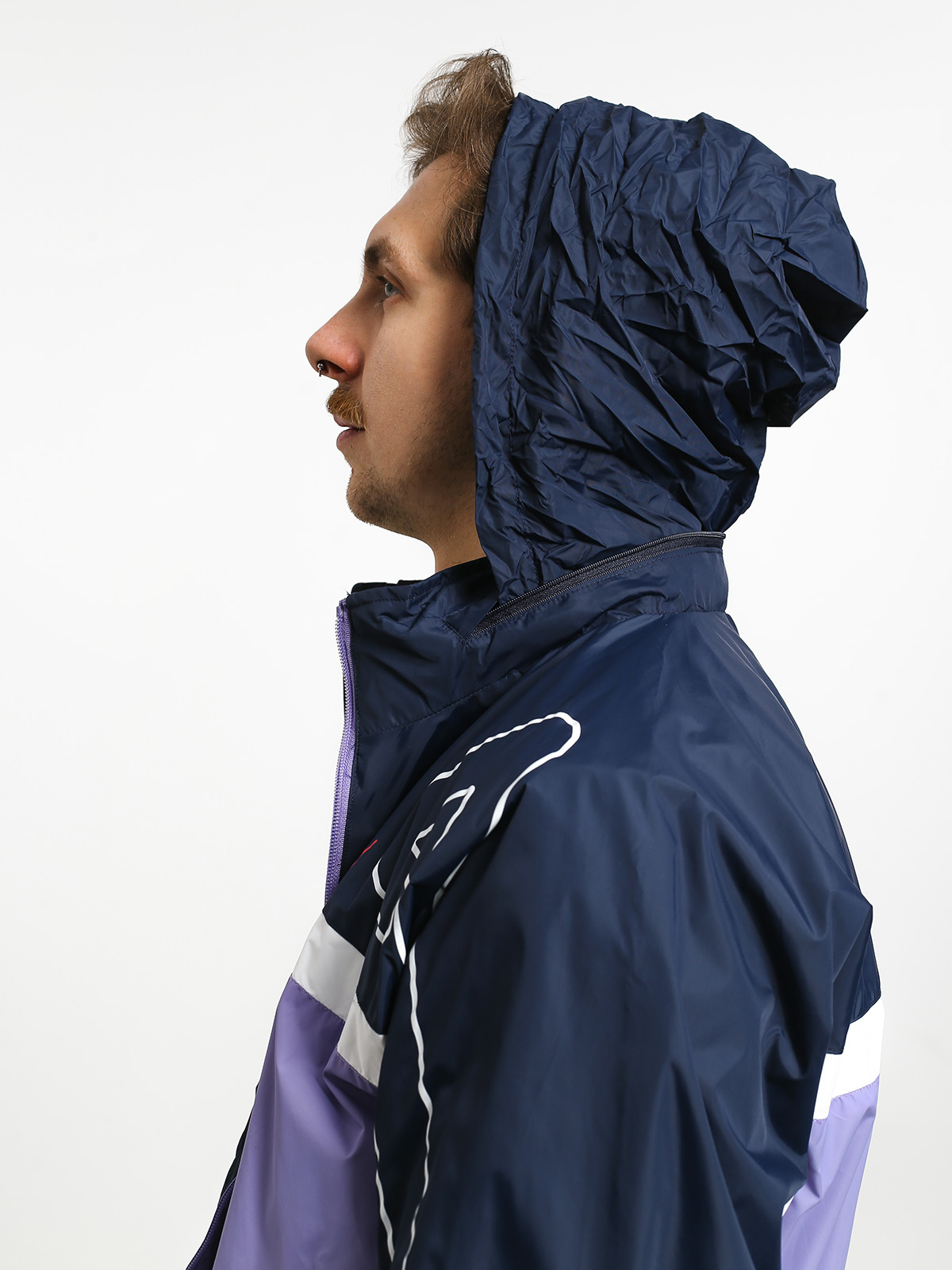 Kurtka Fila Dan (violet tulip/black iris/bright white)