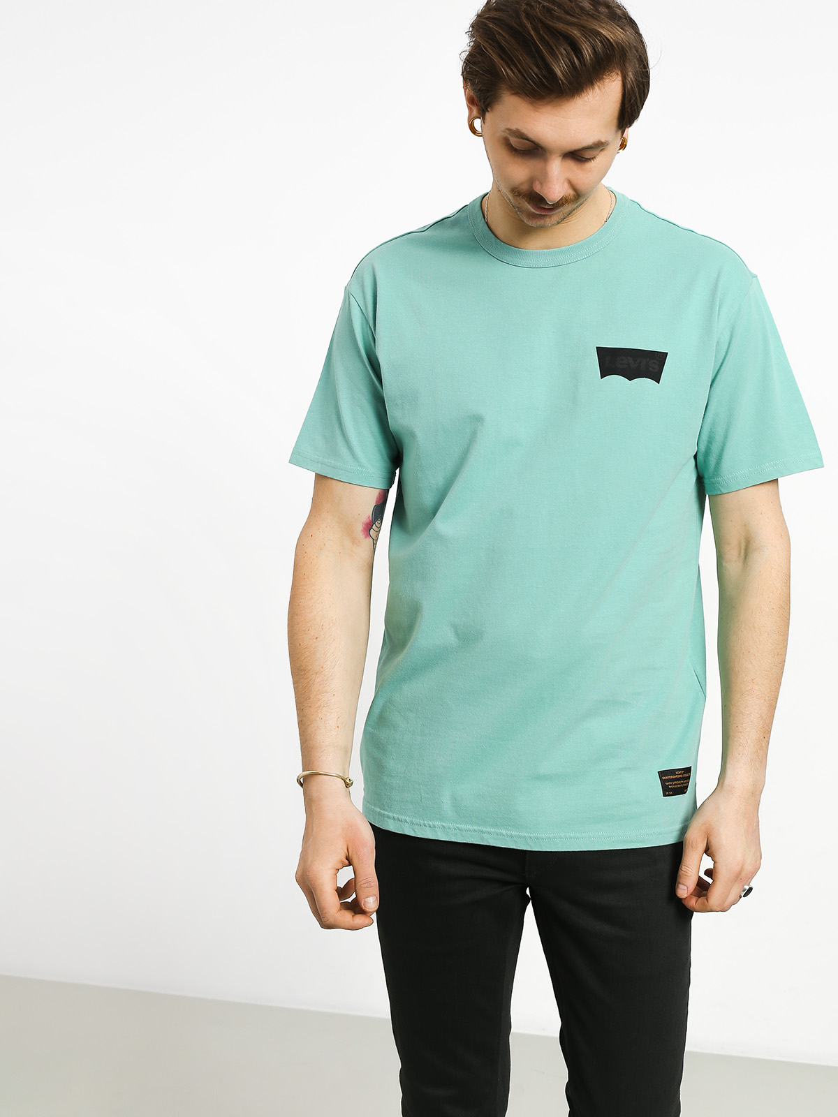 T-shirt Levi's Graphic (wasabi core batwing black)