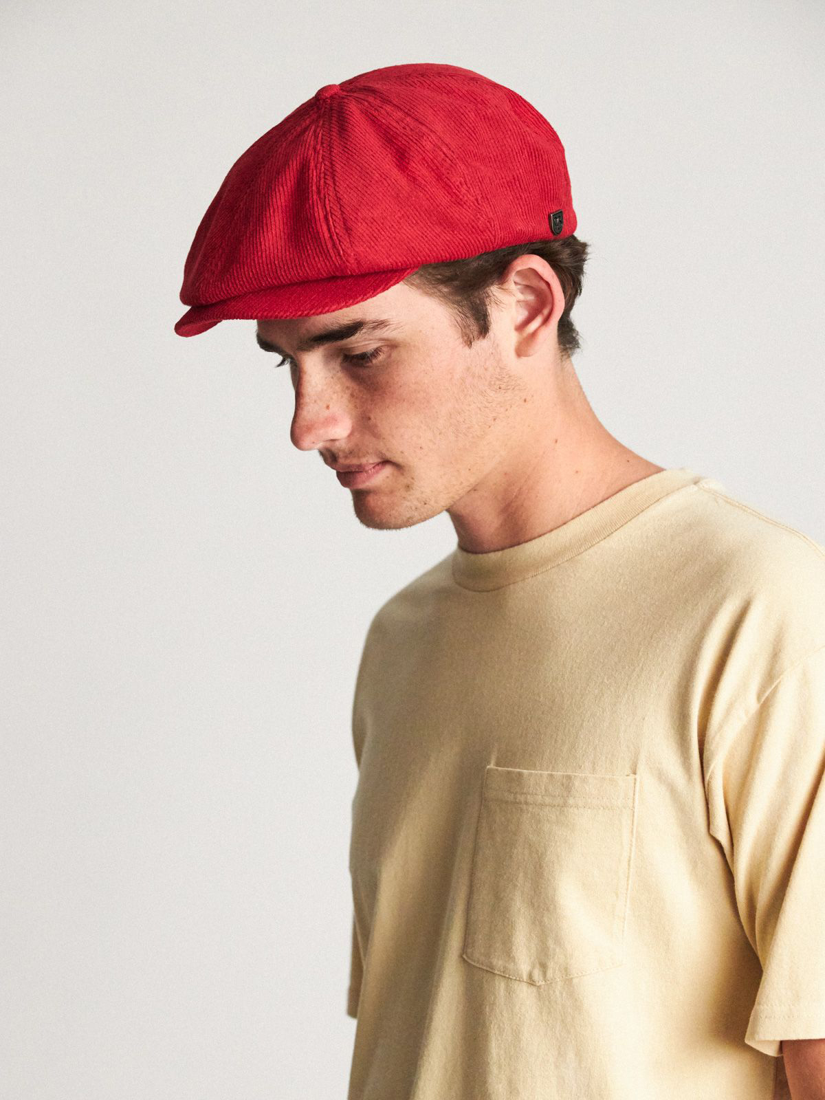 Kaszkiet Brixton Brood Snap ZD (red)