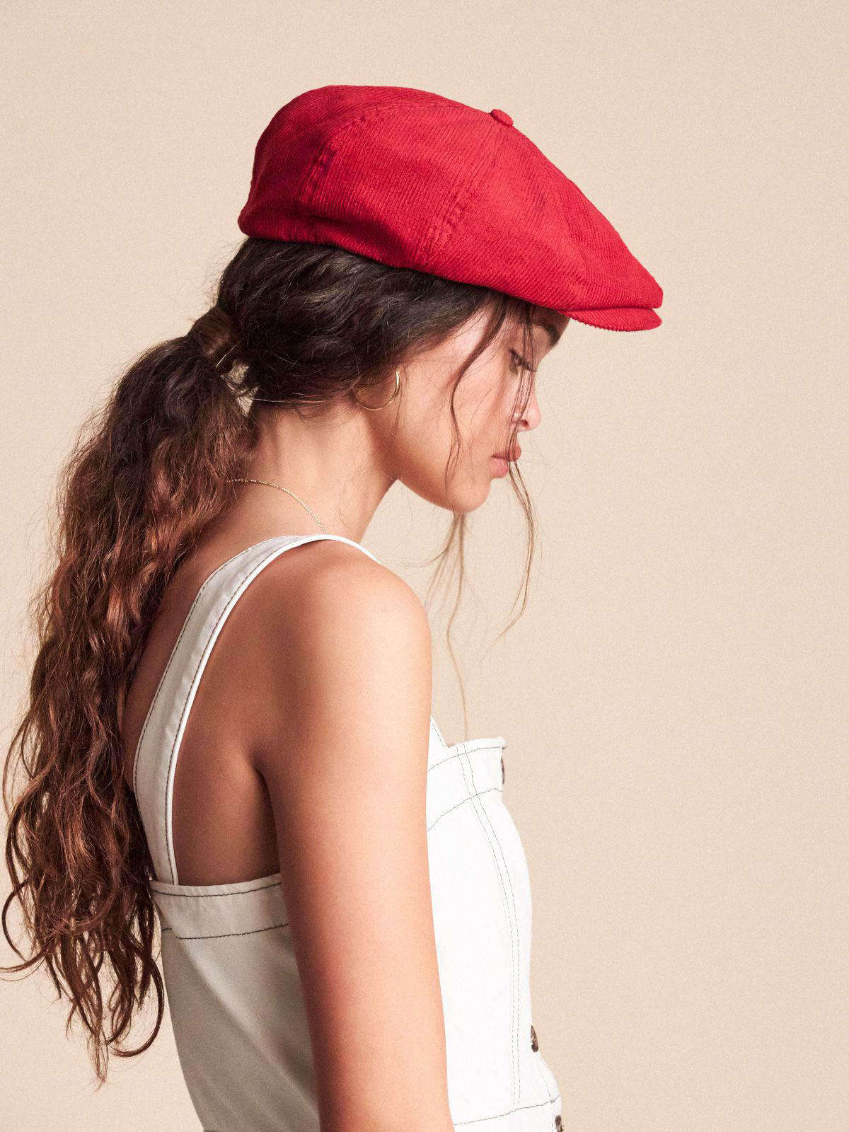 Kaszkiet Brixton Brood Snap ZD (red)