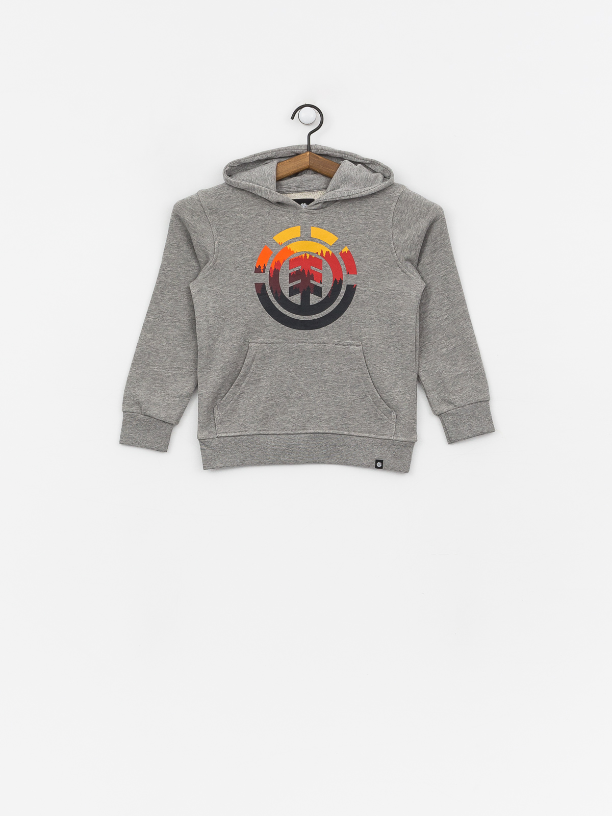 Bluza dziecięca z kapturem Element Glimpse Icon Ho Boy HD (grey heather)