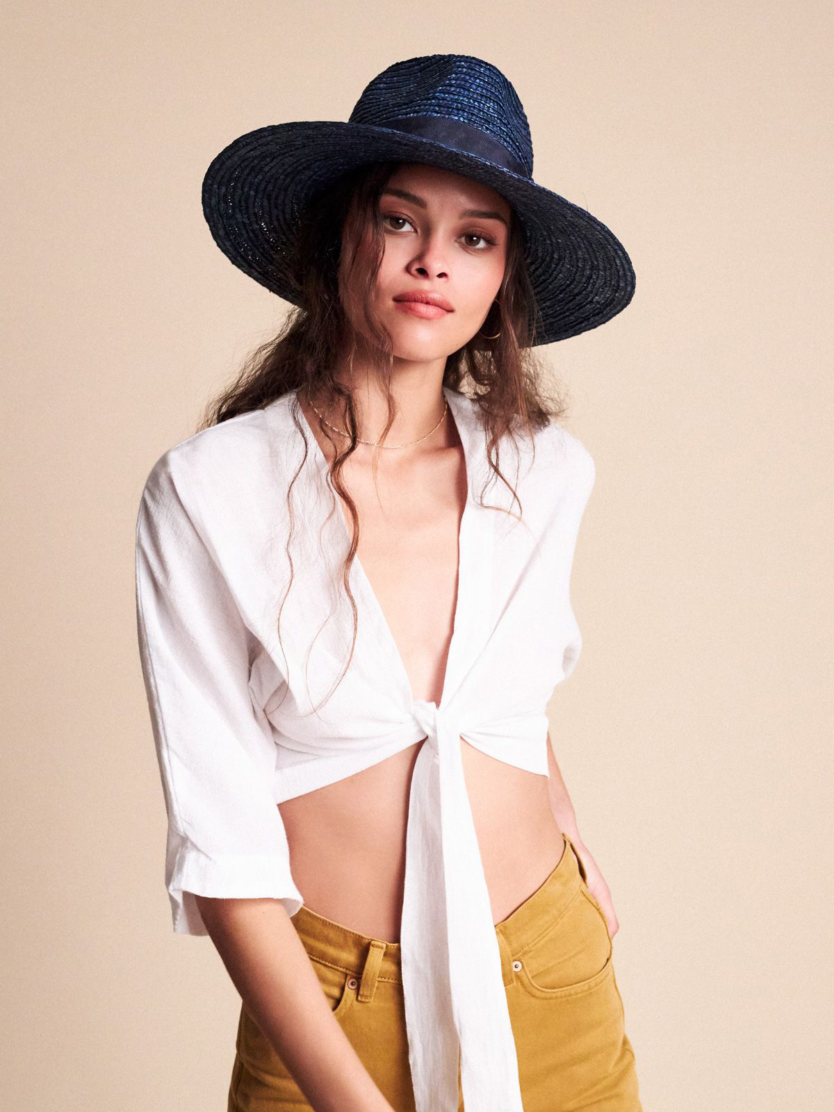 Kapelusz Brixton Joanna Hat Wmn (washed navy)