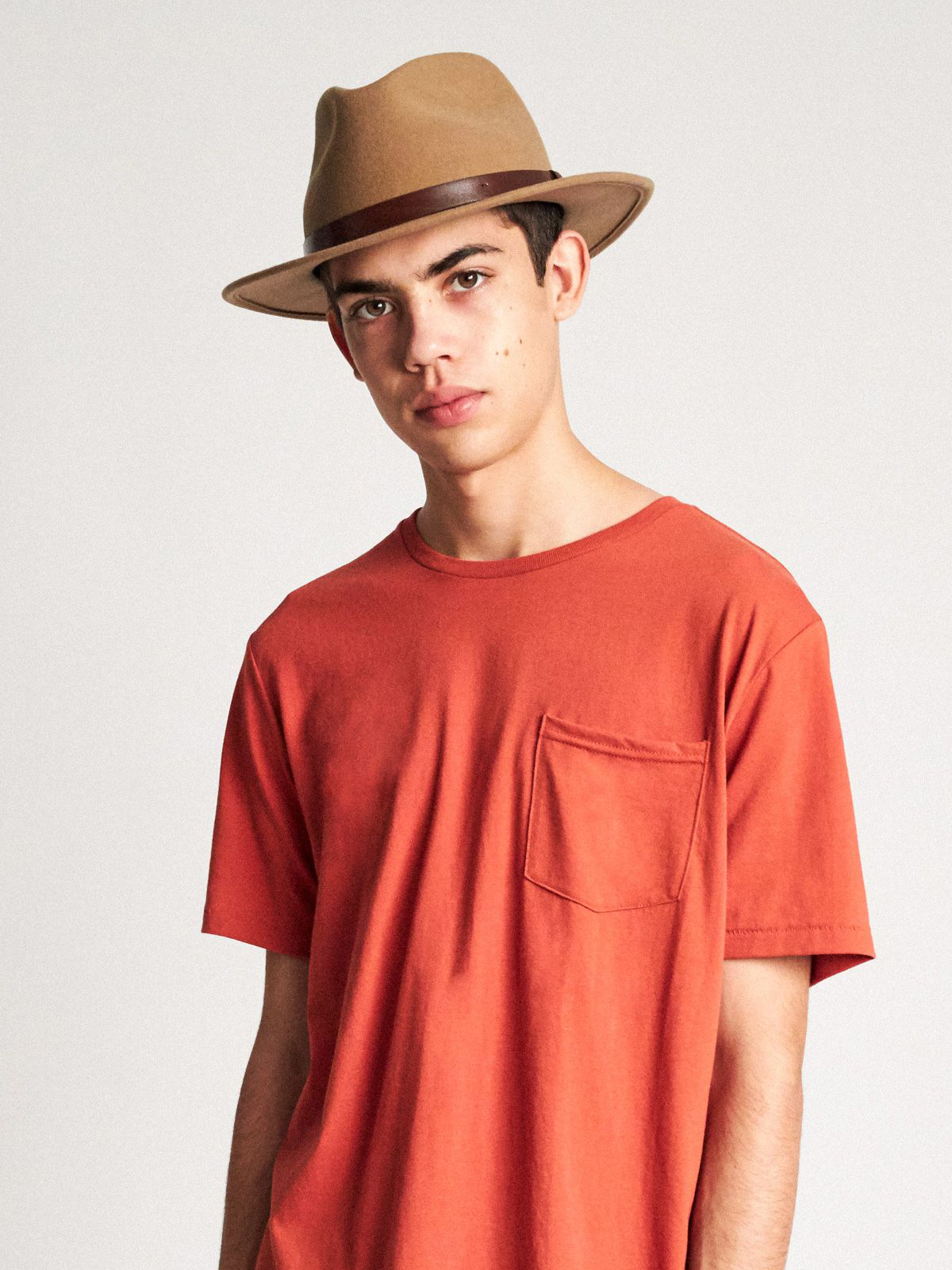 Kapelusz Brixton Messer Fedora (tobacco)