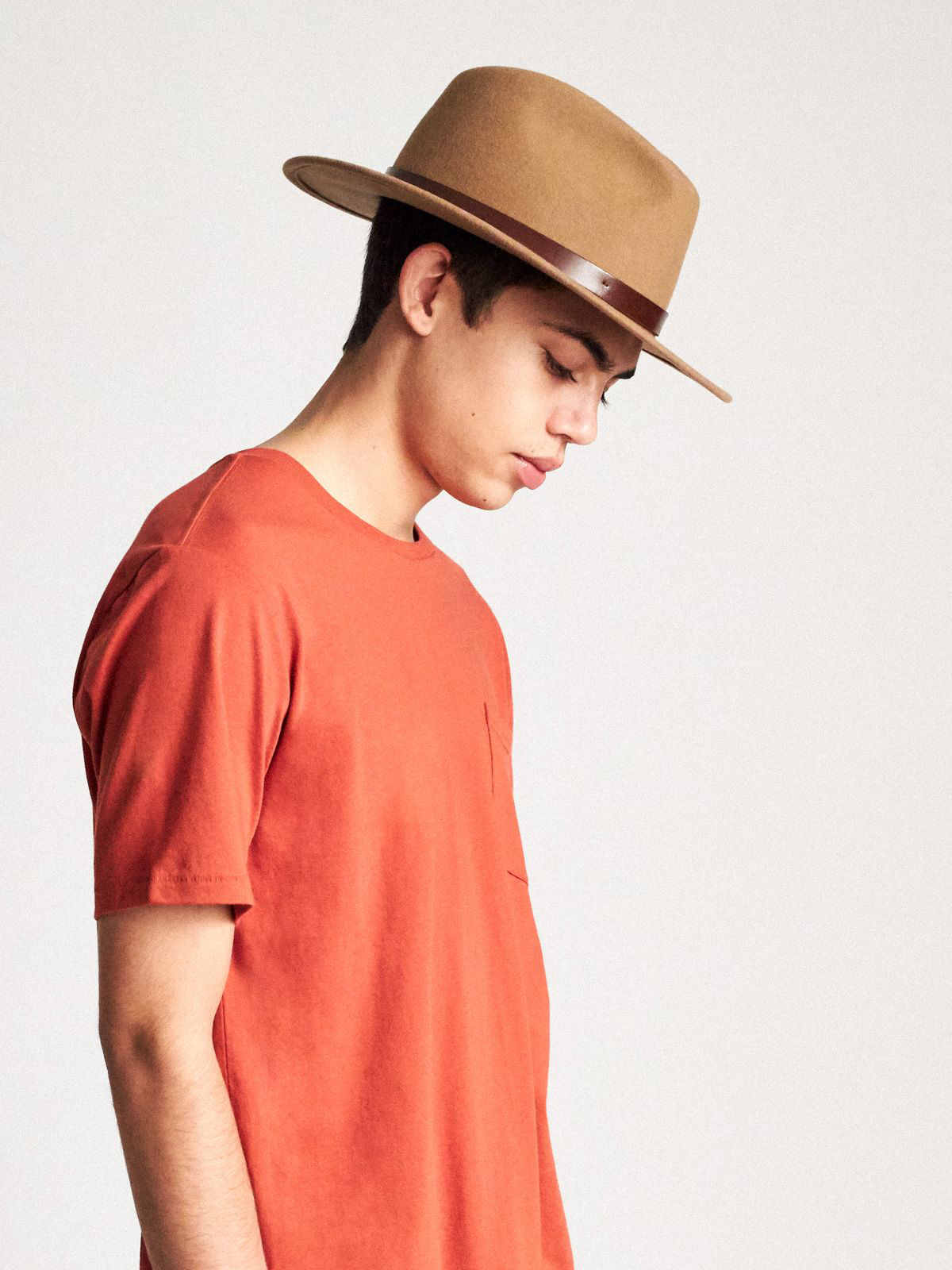 Kapelusz Brixton Messer Fedora (tobacco)