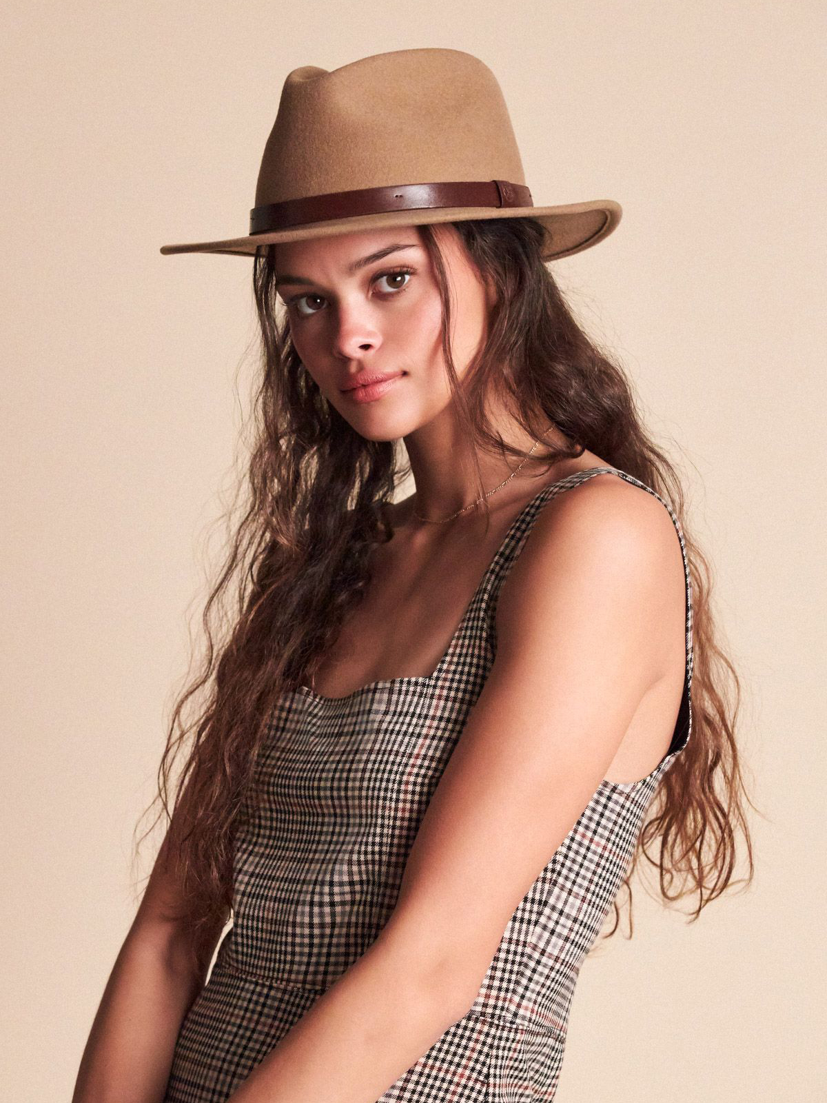 Kapelusz Brixton Messer Fedora (tobacco)