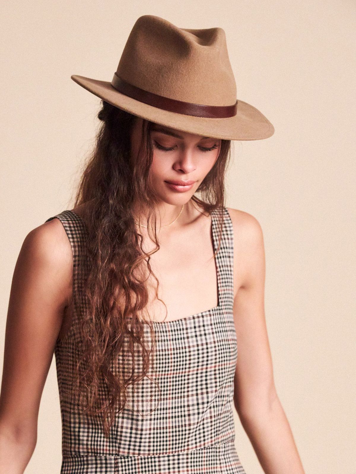 Kapelusz Brixton Messer Fedora (tobacco)