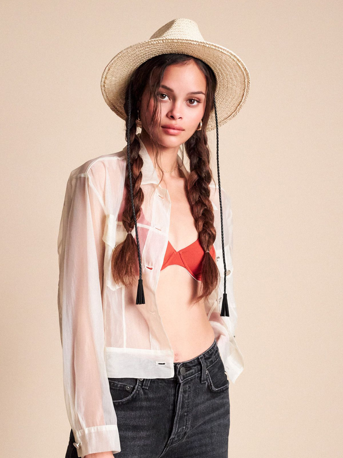 Kapelusz Brixton Layover Fedora Wmn (light tan)