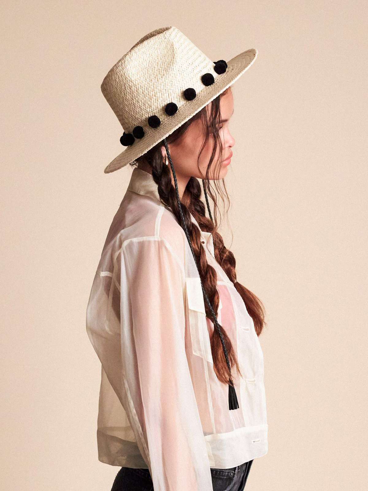 Kapelusz Brixton Layover Fedora Wmn (light tan)