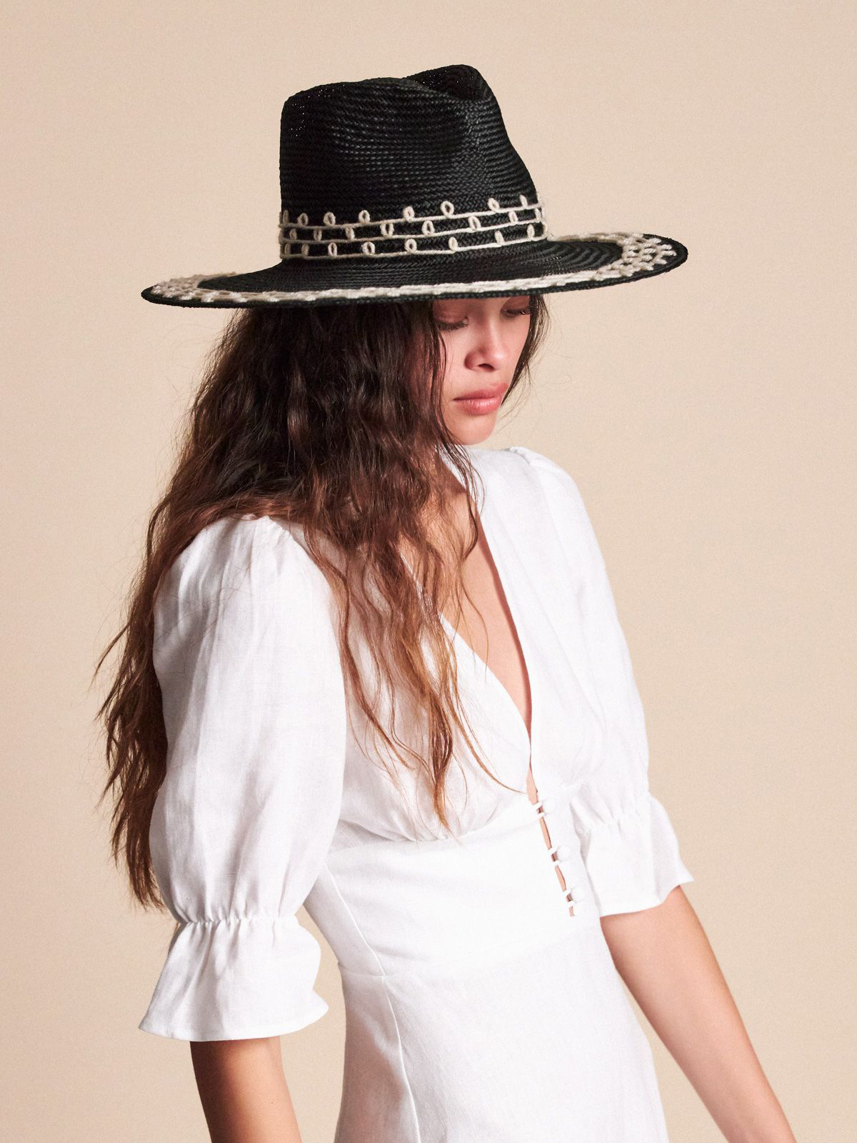 Kapelusz Brixton Joanna Emb Hat Wmn (black)