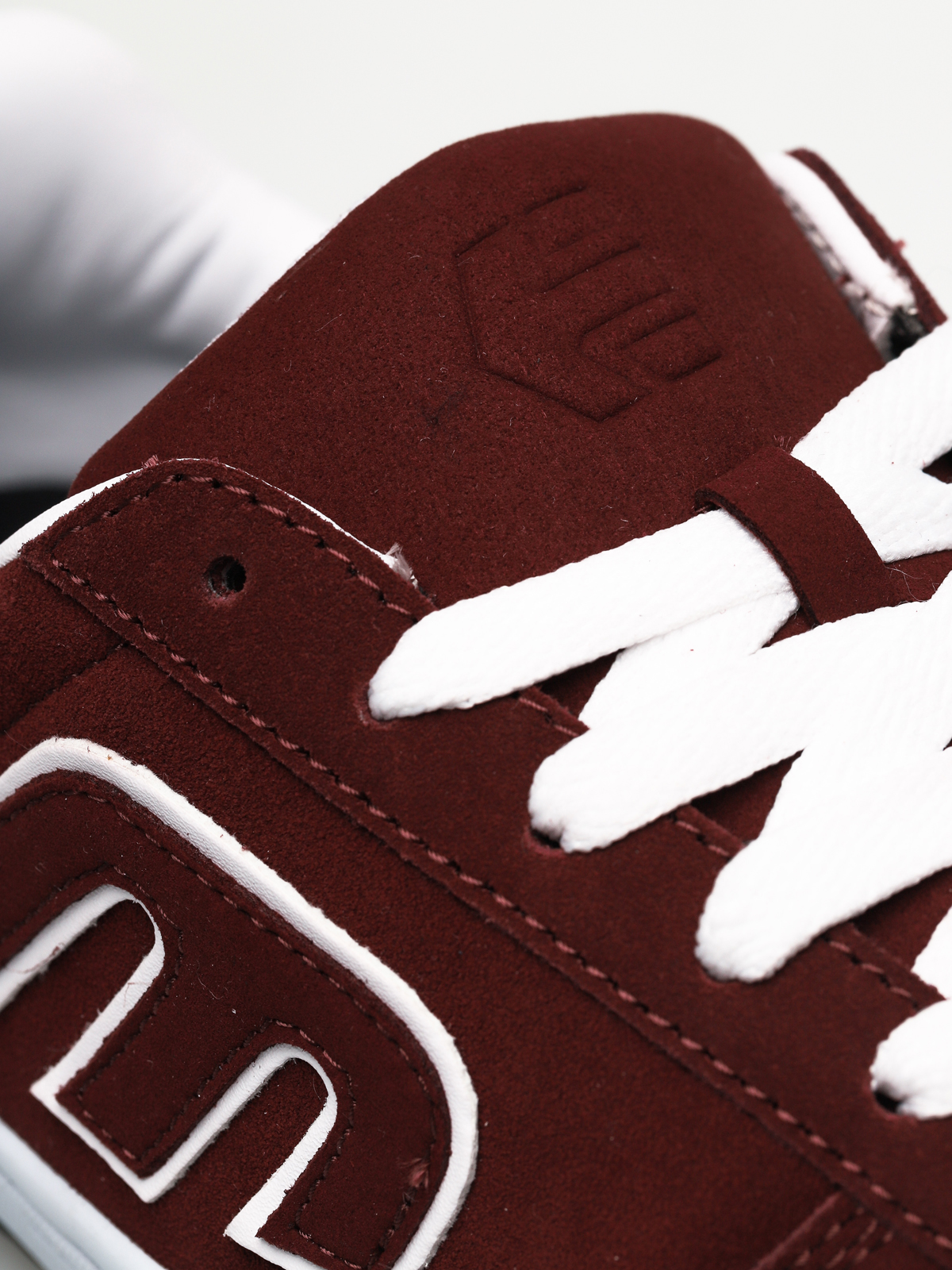 Buty Etnies Lo Cut (burgundy/white)
