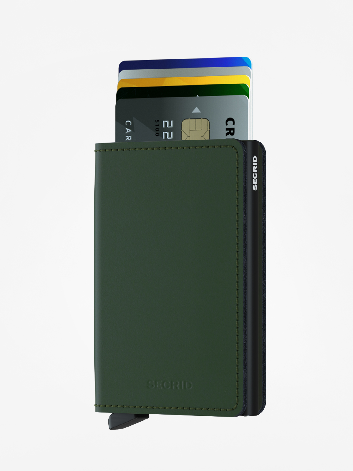 Portfel Secrid Slimwallet Matte (green/black)