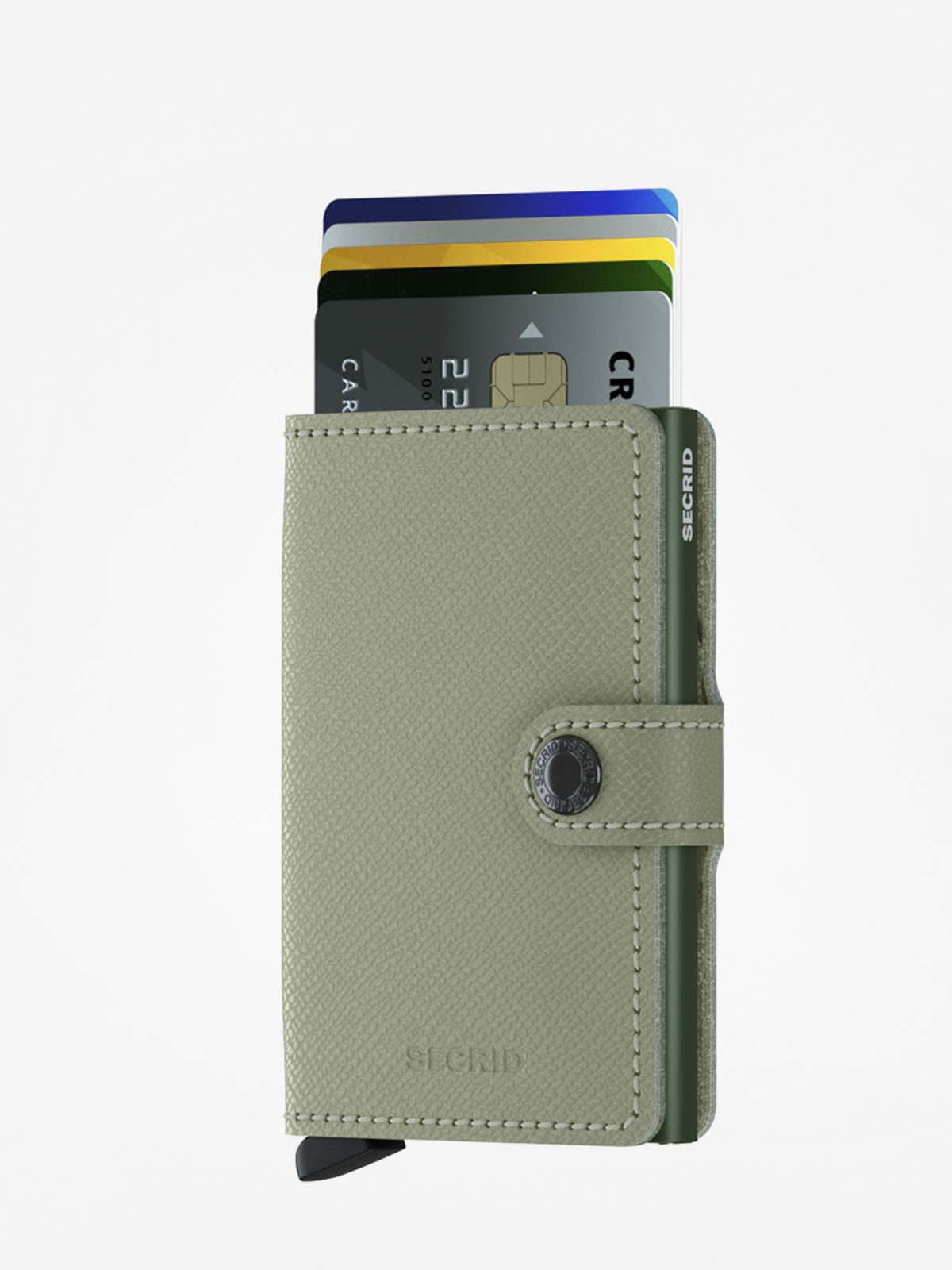 Portfel Secrid Miniwallet Crisple (pistachio floral)