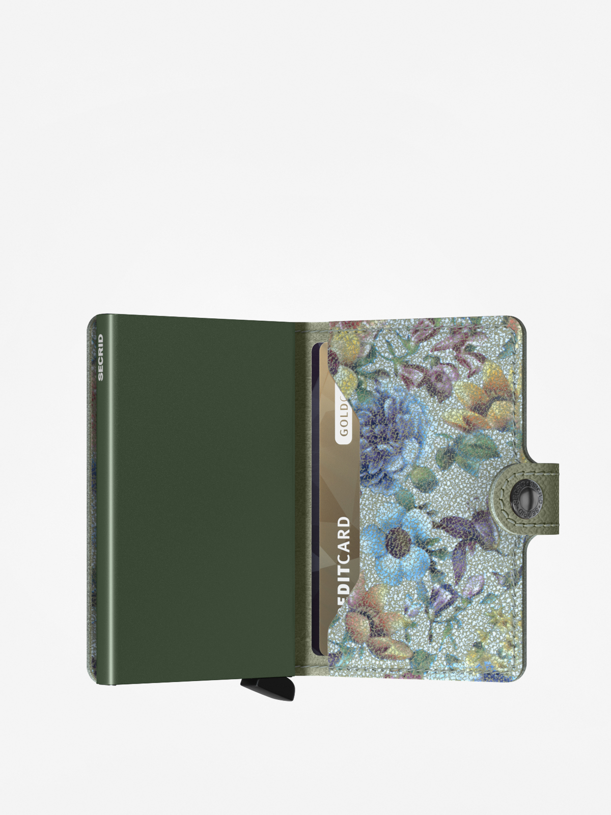 Portfel Secrid Miniwallet Crisple (pistachio floral)