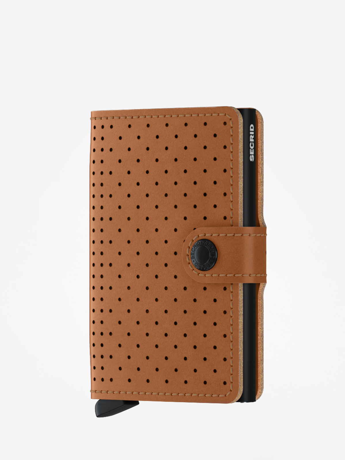 Portfel Secrid Miniwallet Perforated (cognac)