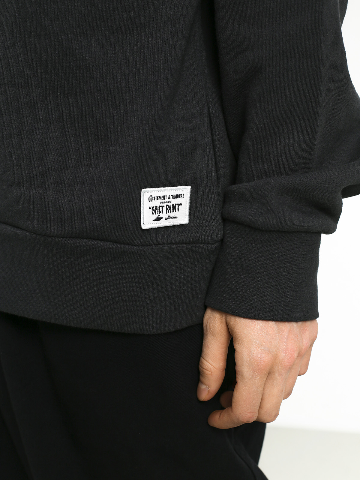 Bluza Element By Hand Crew (off black)