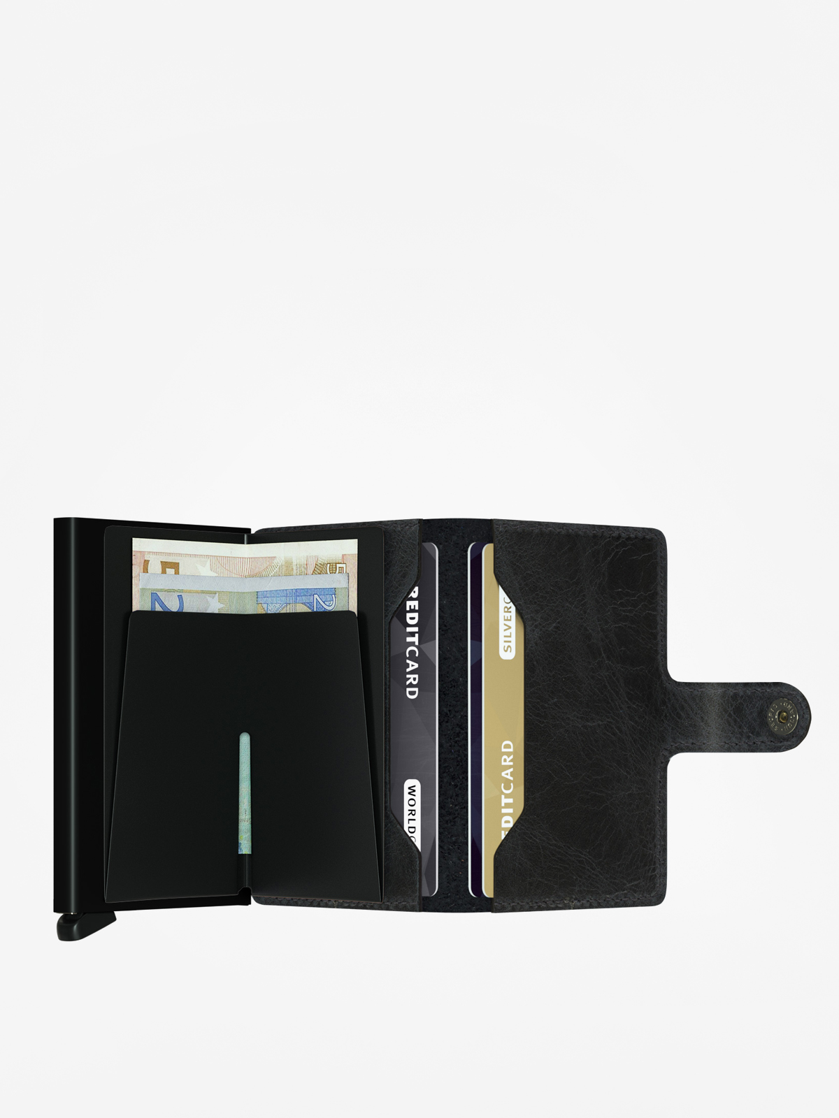 Portfel Secrid Miniwallet (vintage black)