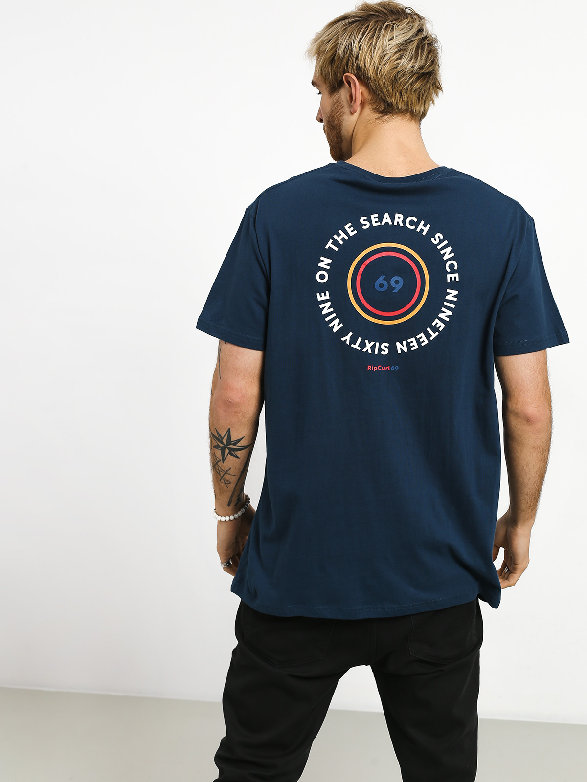 T-shirt Rip Curl Rainbow Sign (anthracite)