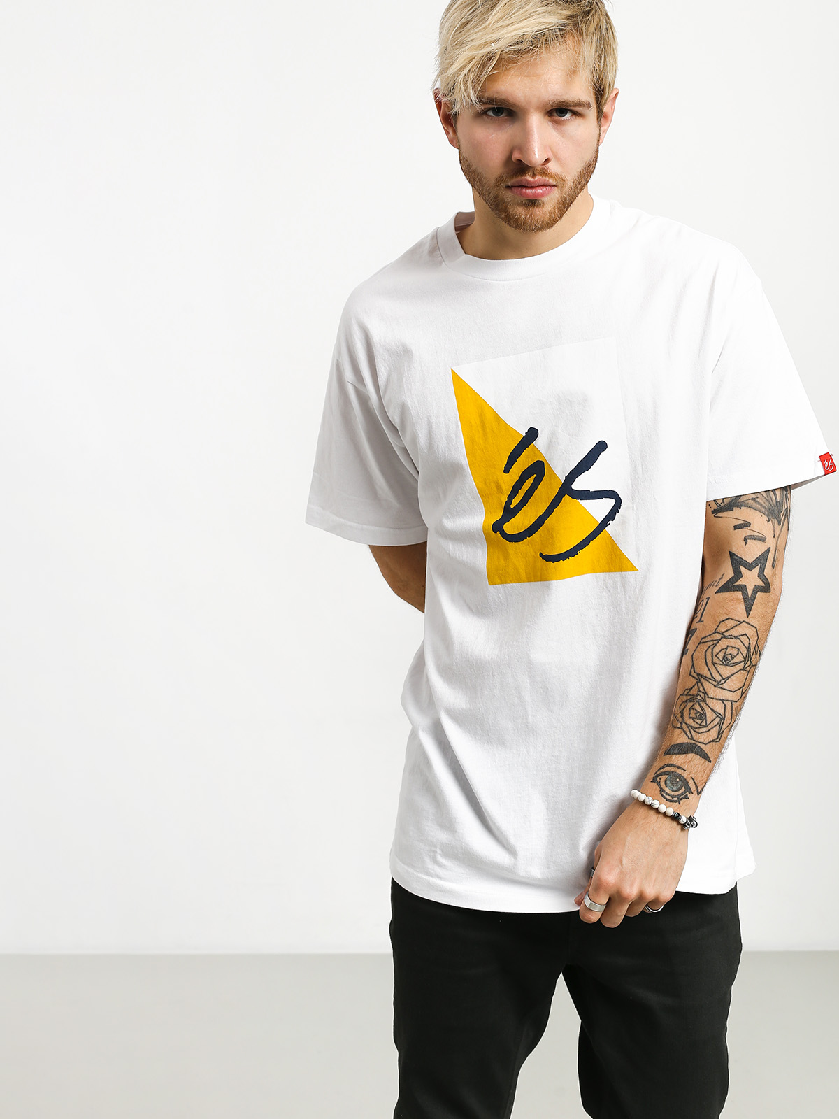 T-shirt eS Split Block (white)