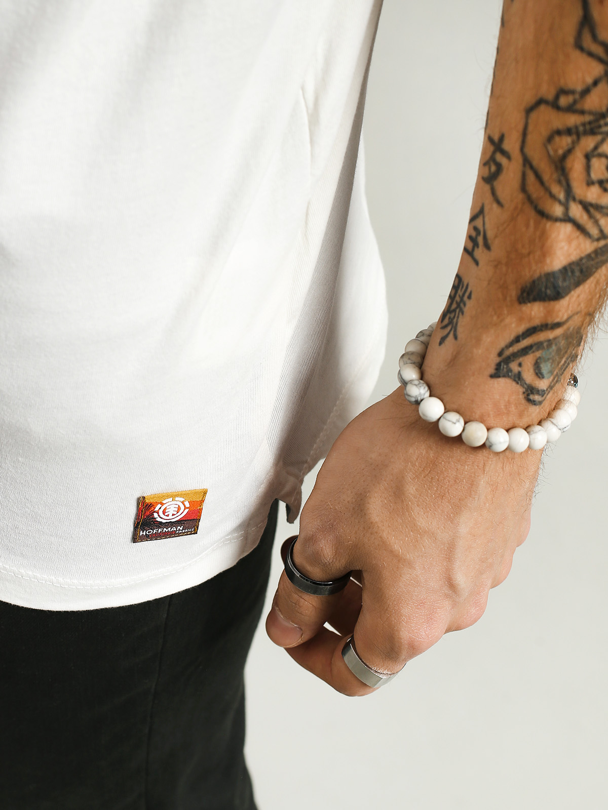 T-shirt Element Hoffman Panel (bone white)