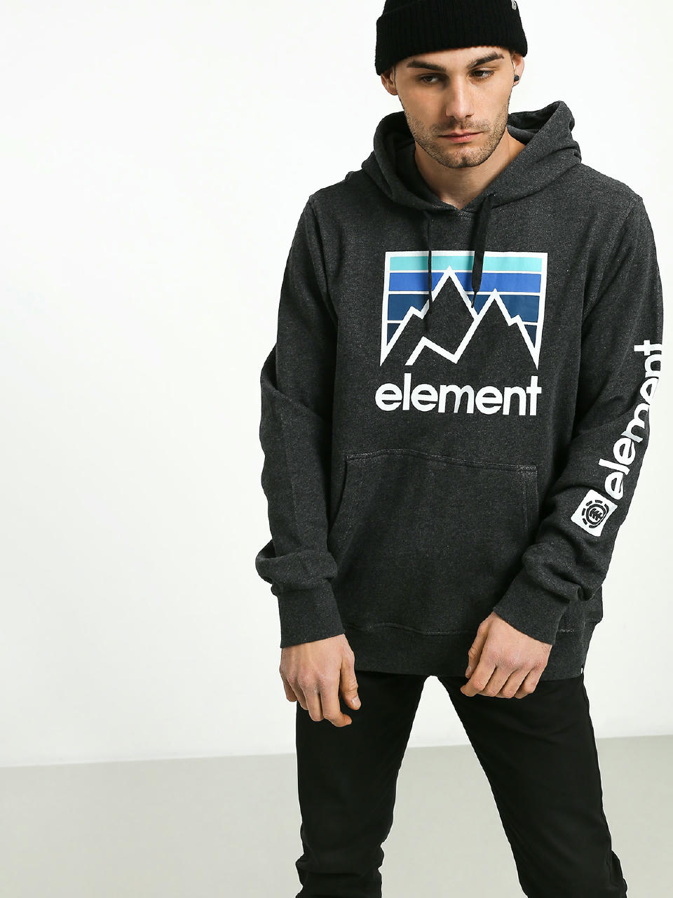 Bluza z kapturem Element Joint HD (charcoal heather)