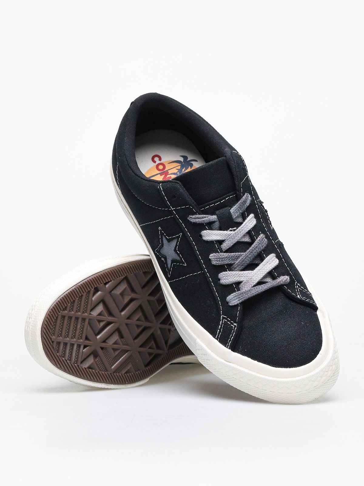 Buty Converse One Star Ox Wmn (black/cool grey/egret)
