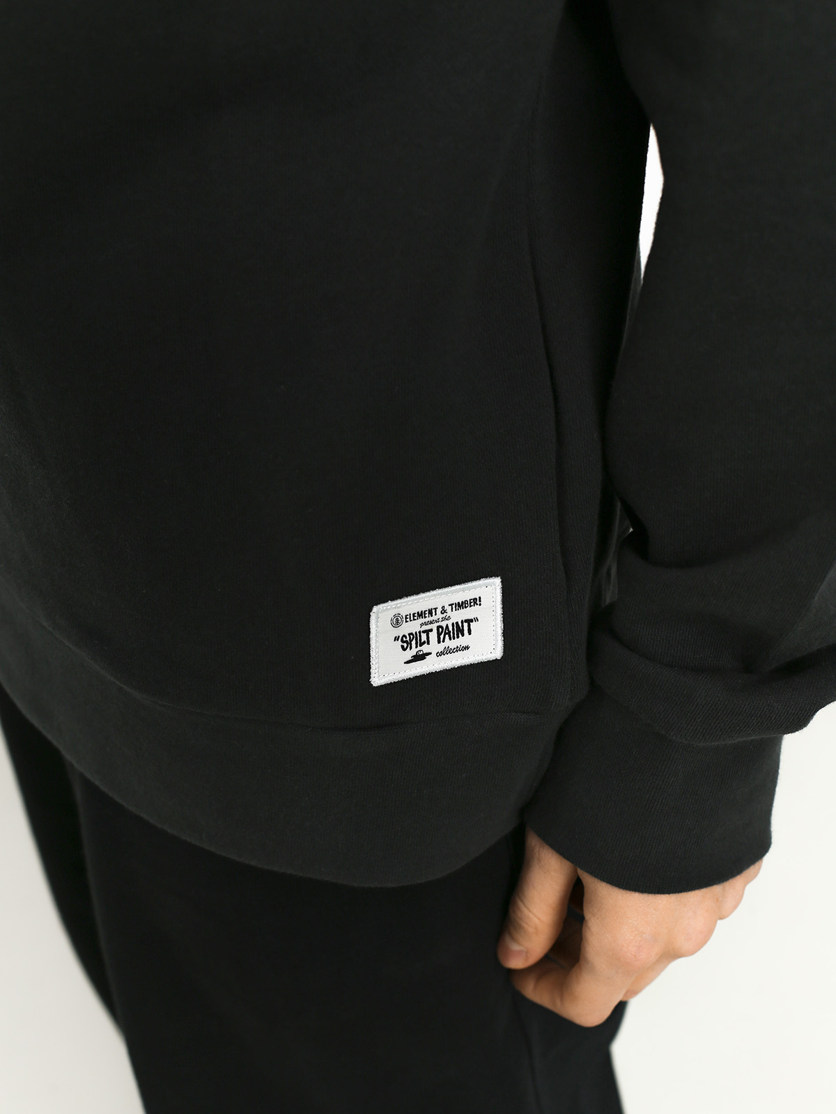 Bluza Element Night Shift Crew (off black)