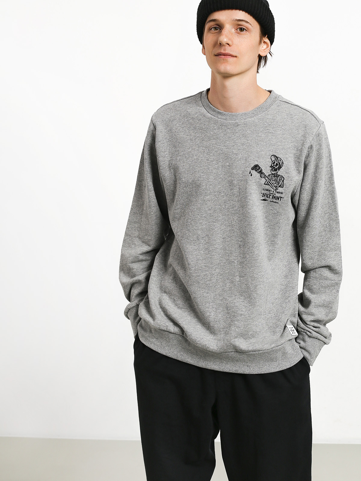 Bluza Element Spilt Crew (grey heather)