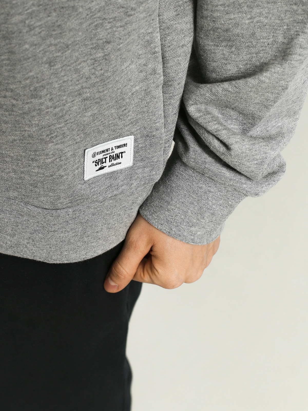 Bluza Element Spilt Crew (grey heather)
