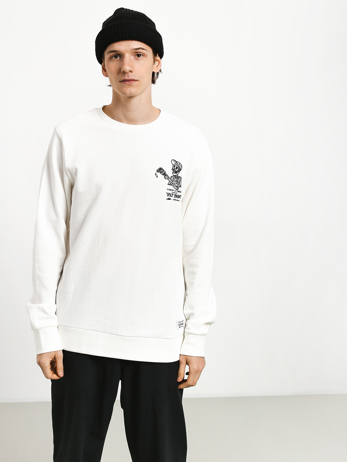 Bluza Element Spilt Crew (off white)