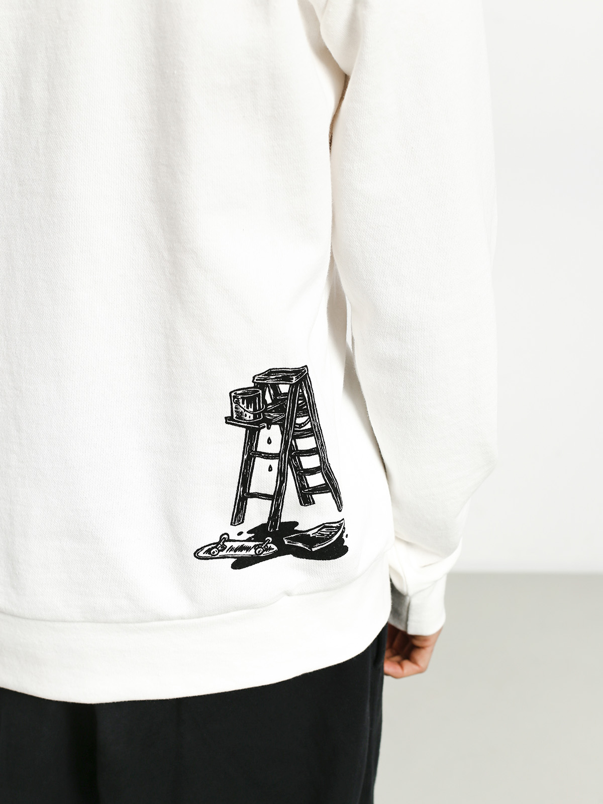 Bluza Element Spilt Crew (off white)