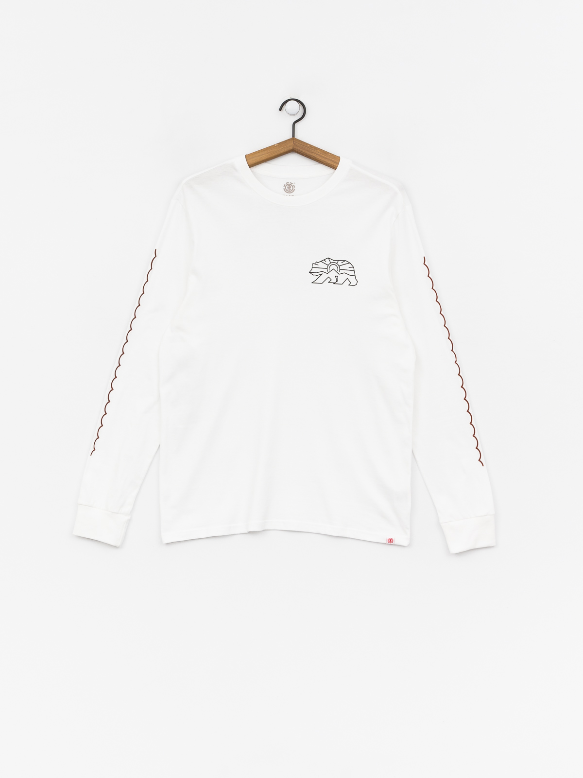 Longsleeve Element Roam (optic white)