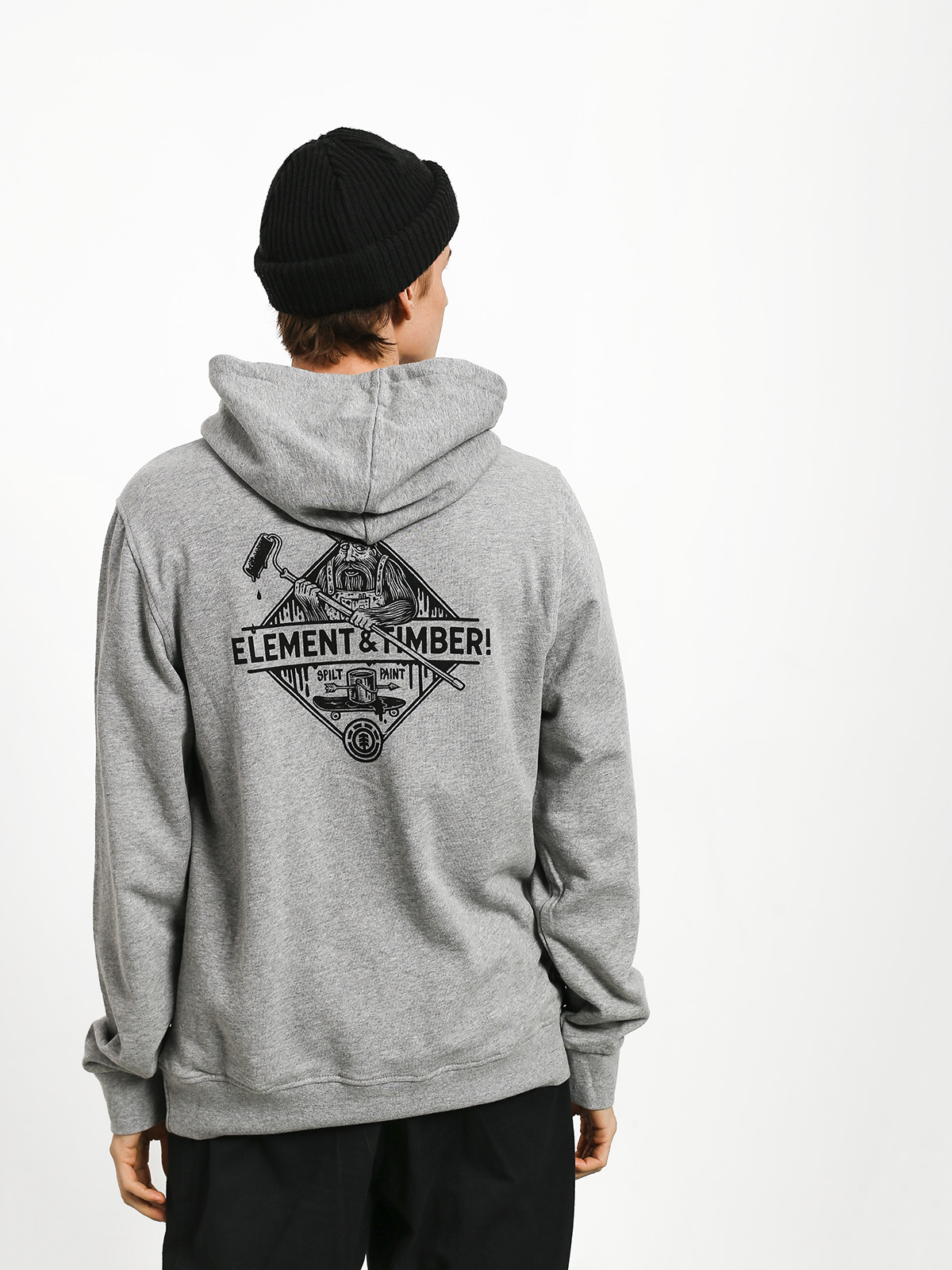 Bluza z kapturem Element Rolling HD (grey heather)