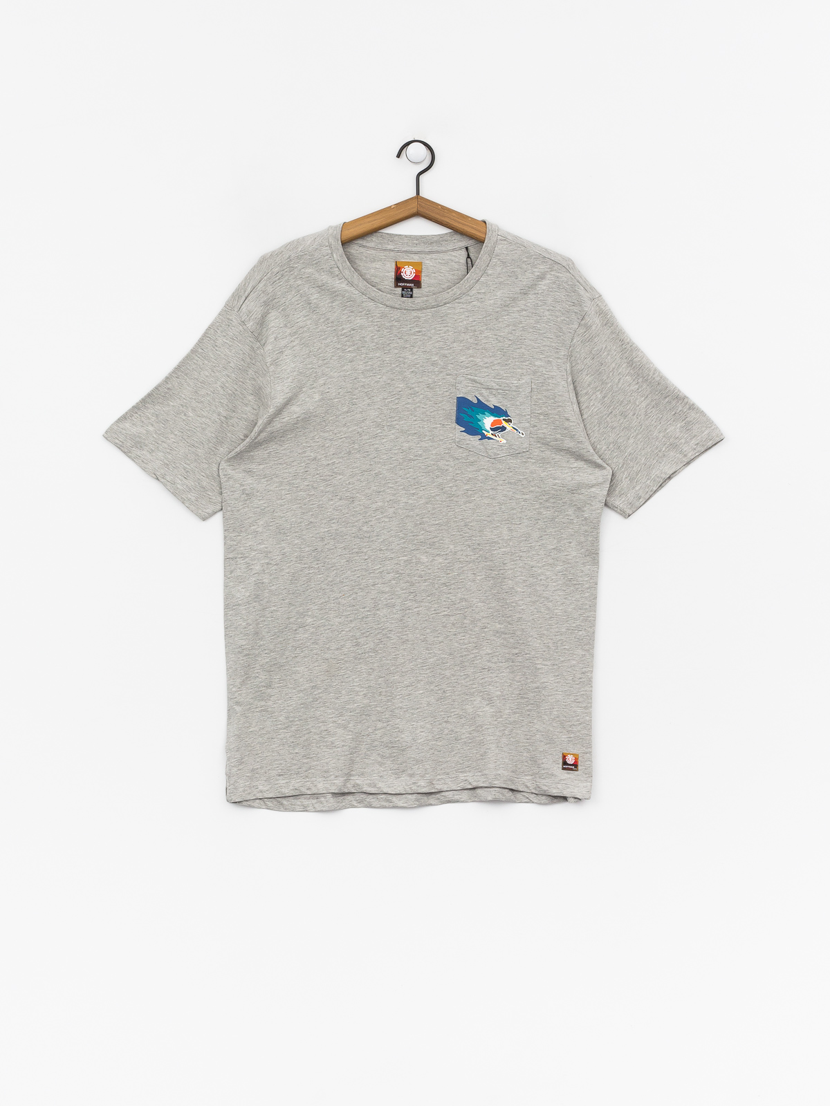 T-shirt Element Hoffman Pkt (grey heather)