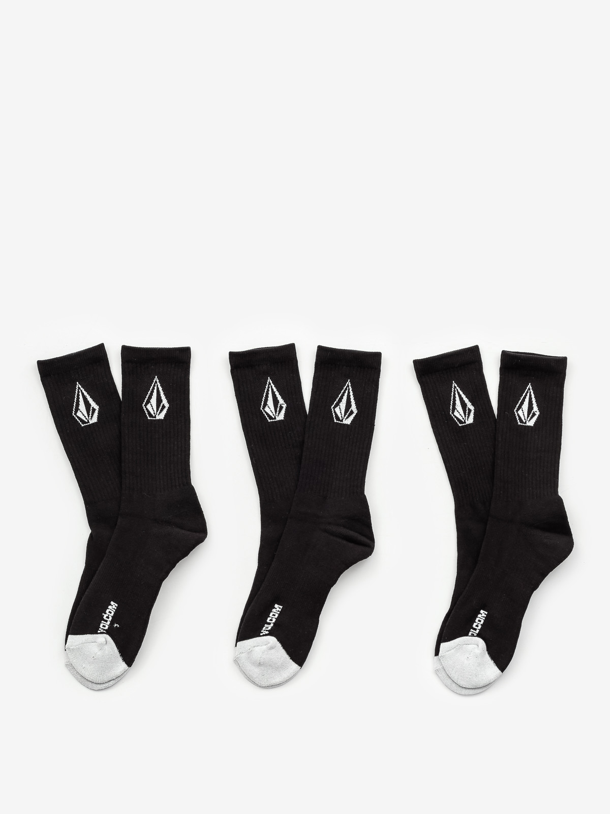 Skarpetki Volcom Full Stone 3Pk (blk)