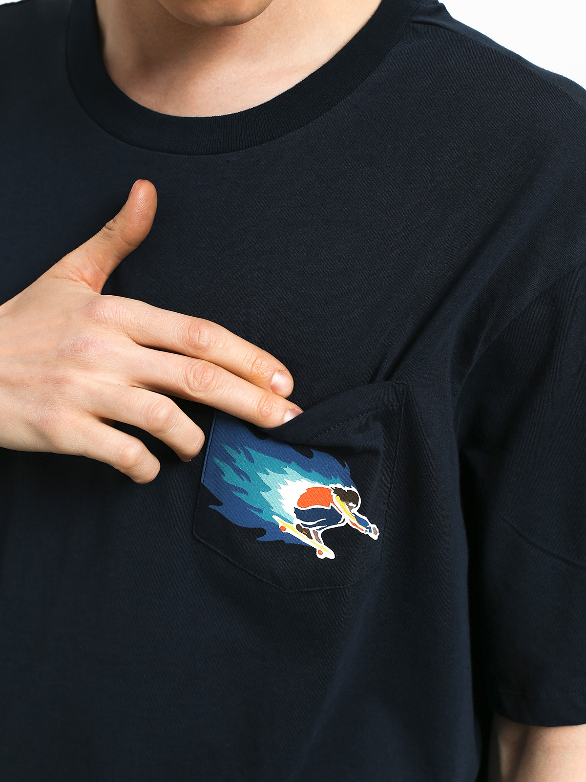 T-shirt Element Hoffman Pkt (eclipse navy)