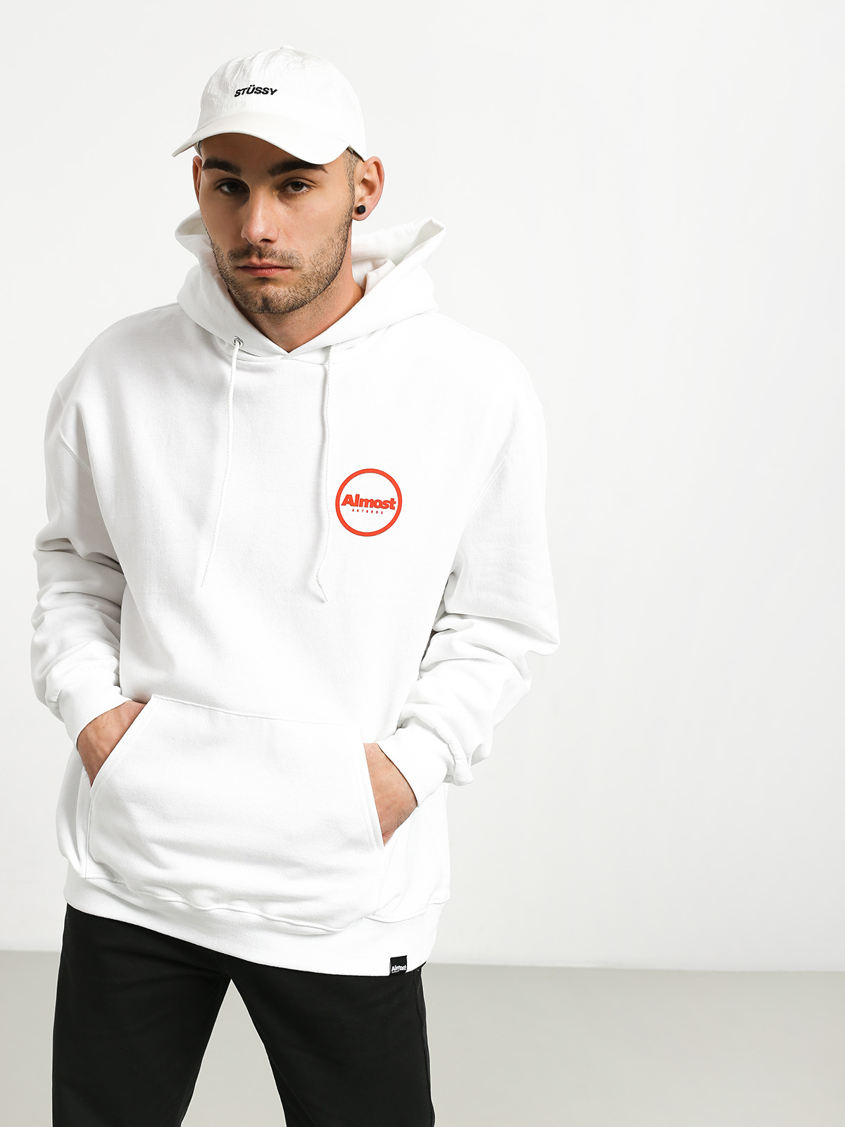 Bluza z kapturem Almost Apex Champion (white)