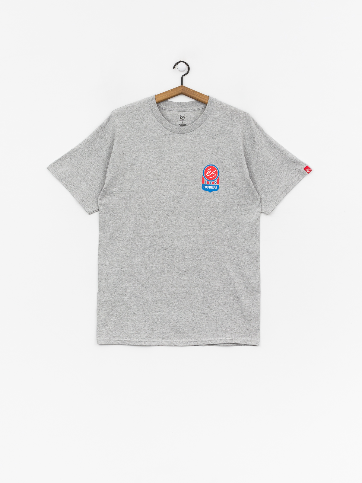 T-shirt eS Court Logo (grey/heather)
