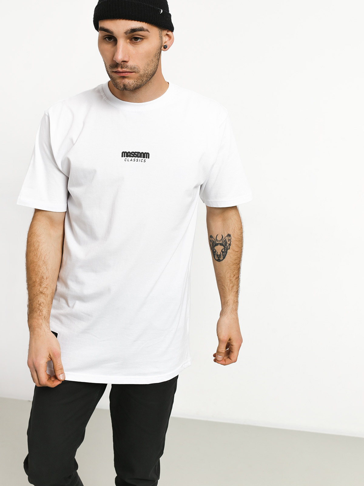 T-shirt MassDnm Classics Small Logo (white)