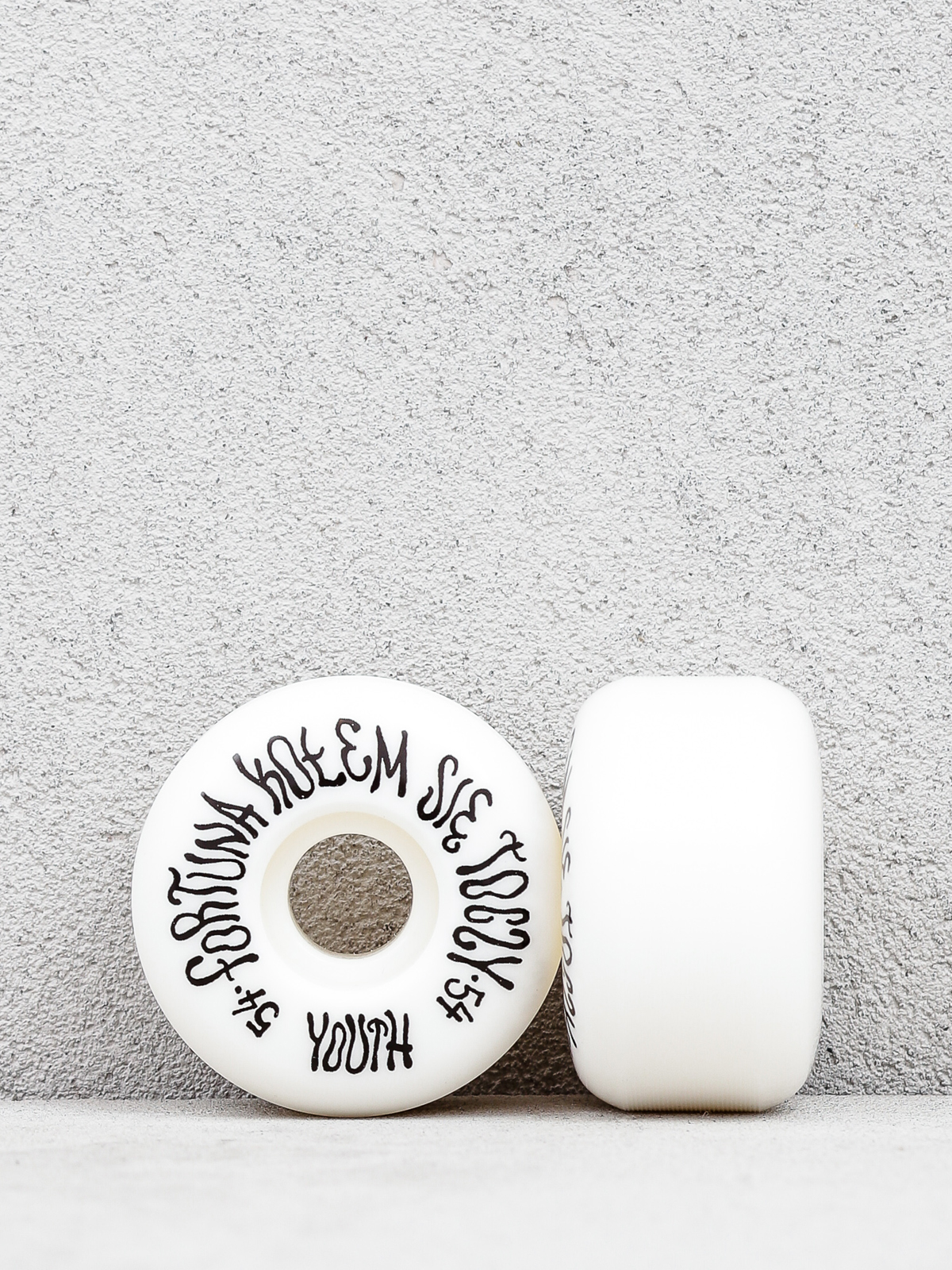 Kółka Youth Skateboards Fortuna (black/white)